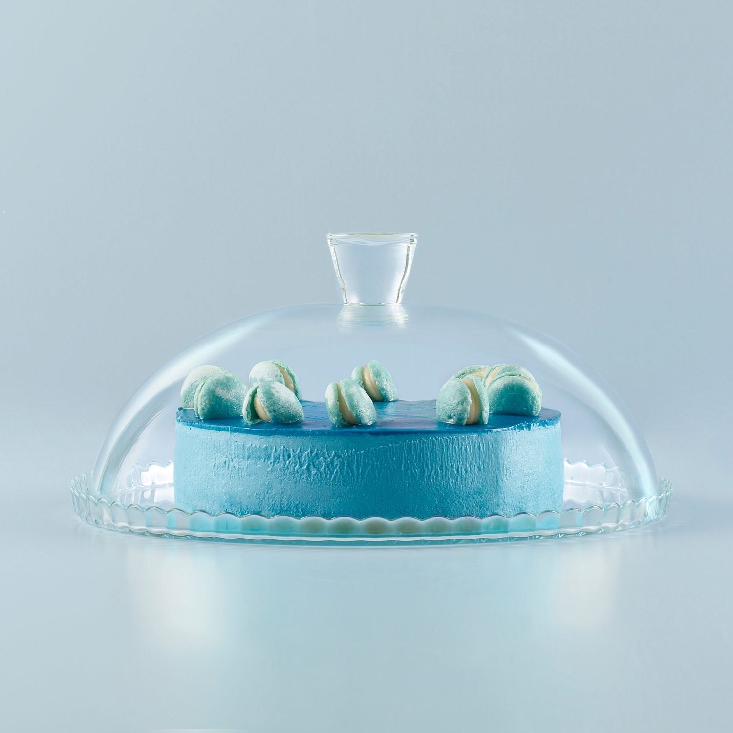 PASABAHCE - Piatto Torta in vetro con campana Linea Patisserie - diametro 32 cm